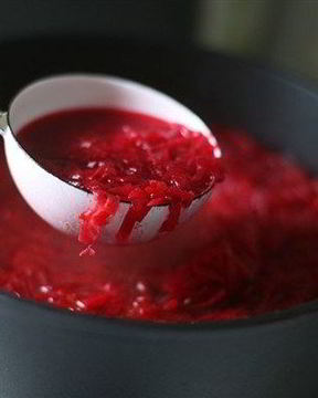 Борщ с курицей