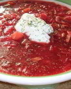 Борщ с лимоном