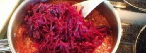 борщ с мясом. Шаг 9