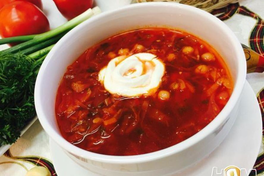 Рецепт борщ с репой и нутом