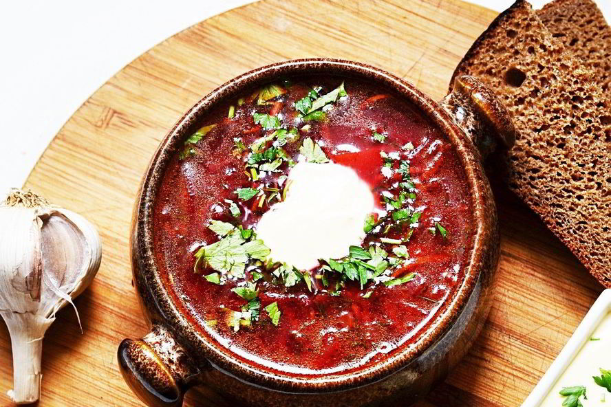 Рецепт борщ с томатной пастой