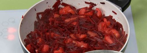 борщ с языком и черносливом. Шаг 2