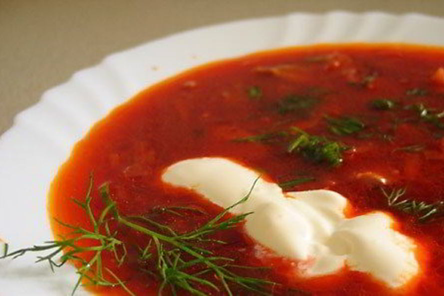 Рецепт борщ со свежей капустой