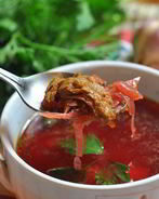 Борщ со свининой в мультиварке