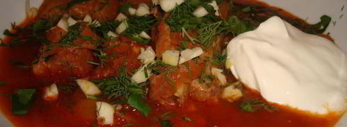 борщ со свининой. Шаг 15