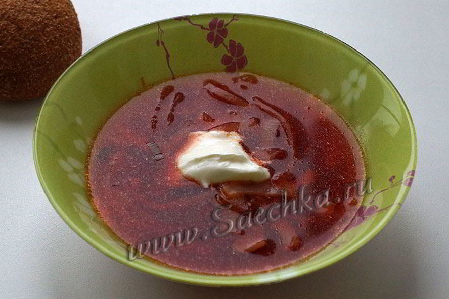 Рецепт борщ в мультиварке steba