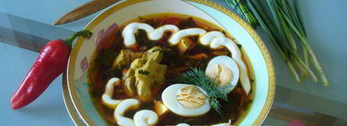 борщ зеленый. Шаг 7