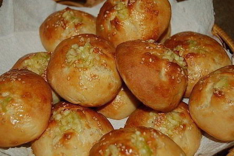 Рецепт домашние чесночные пампушки к борщу