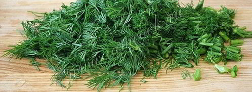 холодный зеленый борщ с огурцами. Шаг 4