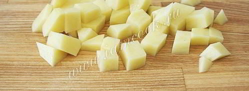 холодный зеленый борщ с огурцами. Шаг 6