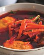 Литовский борщ с колдунай