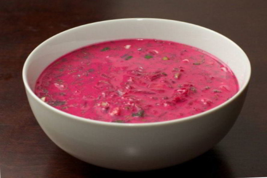 Рецепт литовский холодный борщ