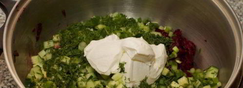 литовский холодный борщ. Шаг 6