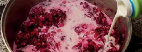 литовский холодный борщ. Шаг 7