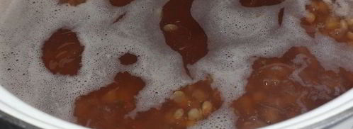 постный борщ с чечевицей и черносливом. Шаг 11