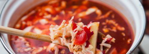 постный борщ с черносливом. Шаг 7