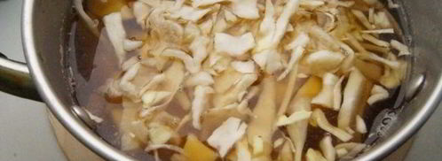 постный борщ с нутом и грибами. Шаг 4