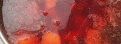 постный борщ с нутом и грибами. Шаг 5