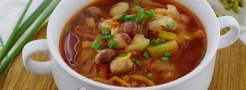 постный красный борщ. Шаг 10