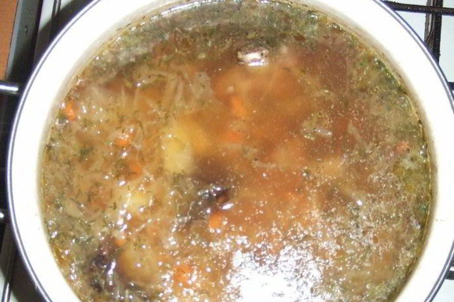 Рецепт украинский борщ из квашеной капусты