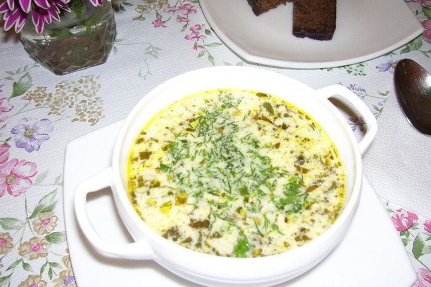 Рецепт зеленый борщ из ссср