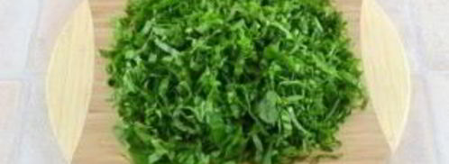 зеленый борщ с курицей. Шаг 7