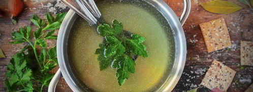 бульон мясной. Шаг 7