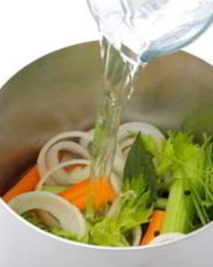 Бульон овощной