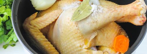 бульон с яйцом. Шаг 2