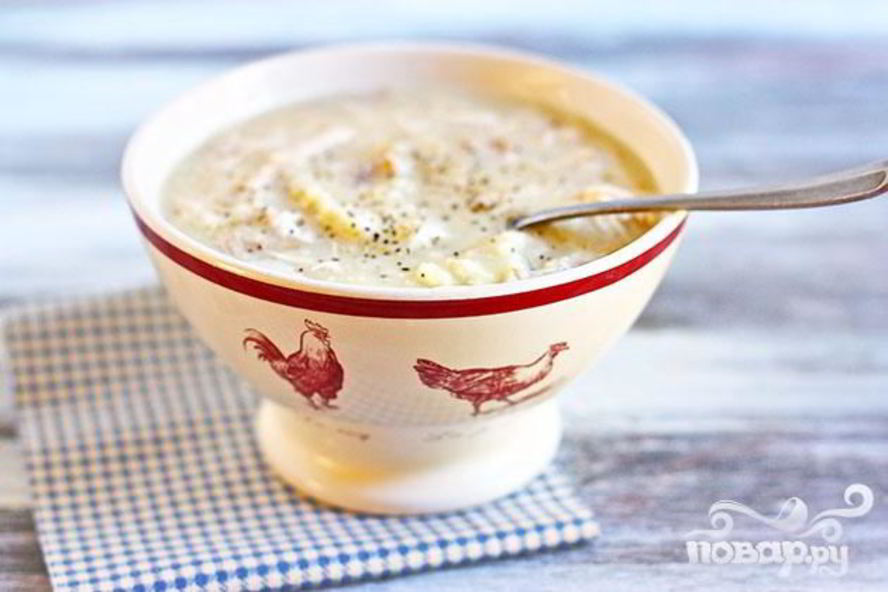 Рецепт куриного бульона с клецками