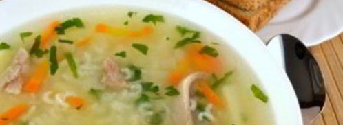 суп на курином бульоне. Шаг 5