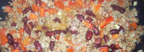 чили кон карне. Шаг 3