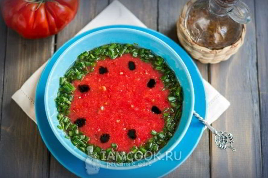 Рецепт арбузный гаспачо