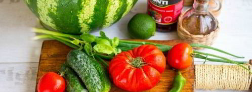 арбузный гаспачо. Шаг 5