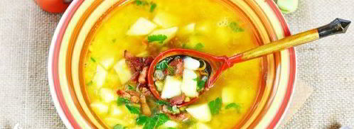 гороховый суп с беконом. Шаг 11