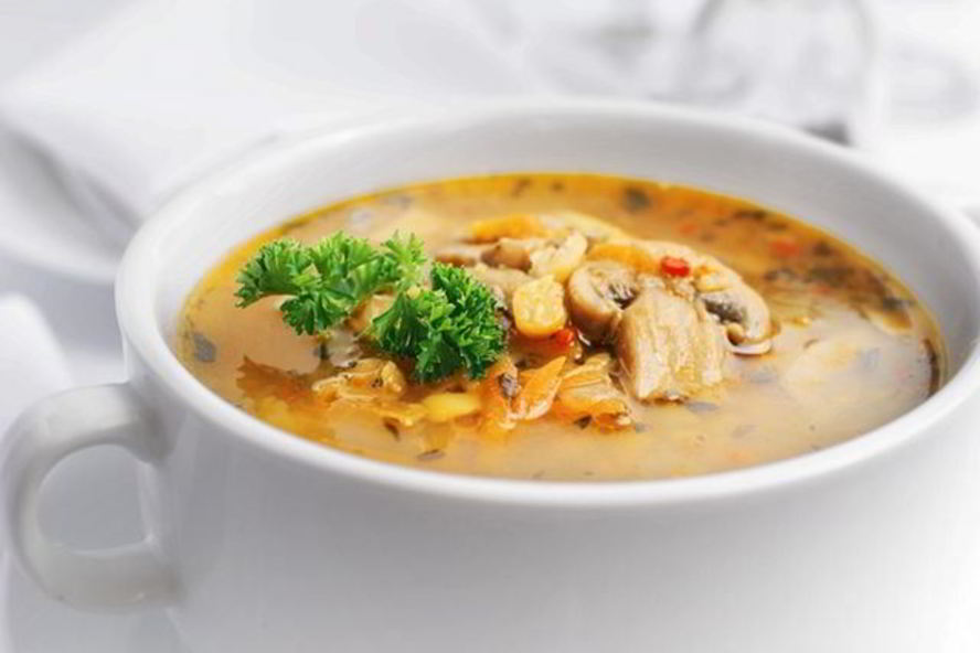 Рецепт гороховый суп с грибами