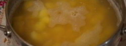 гороховый суп с картошкой. Шаг 7