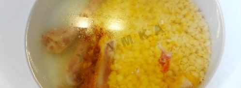 гороховый суп с копченой курицей. Шаг 4