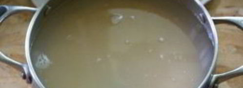 гороховый суп с копченым салом. Шаг 4