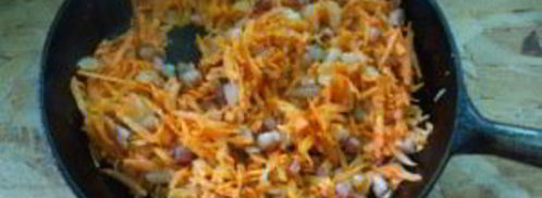 гороховый суп с копченым салом. Шаг 7