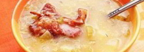 гороховый суп с копчеными ребрами. Шаг 11