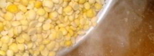 гороховый суп с копчеными ребрами. Шаг 4