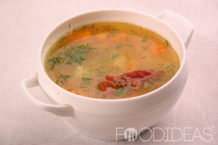 Рецепт гороховый суп с копчеными ребрышками