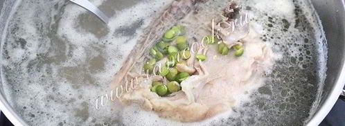 гороховый суп с куриными бедрами. Шаг 5