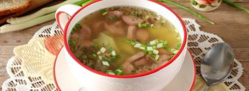 гороховый суп с сосисками. Шаг 13