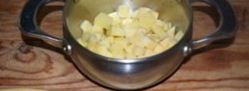 гороховый суп с сыром. Шаг 2