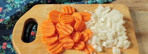 гороховый суп с запеченными ребрышками. Шаг 5