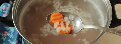 гороховый суп с запеченными ребрышками. Шаг 7