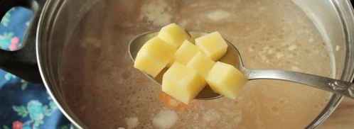 гороховый суп с запеченными ребрышками. Шаг 9