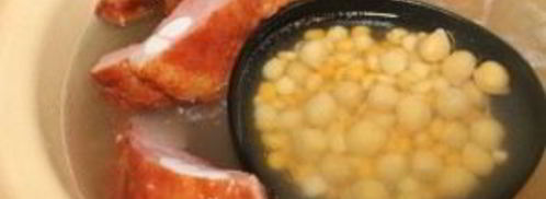 суп гороховый с копчеными ребрышками. Шаг 6